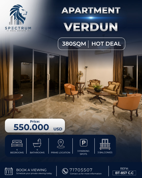 Apartment For Sale In Verdun