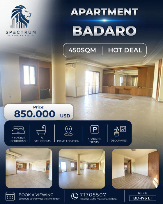 Apartment For Sale In Badaro