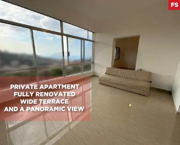 Fully Renovated, Panoramic View, terrace, ain el rihane