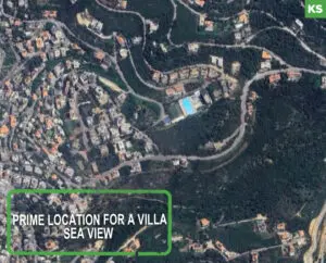 Prime Location for a villa- Sea View - Betchay, Baabda