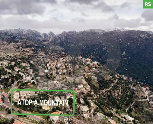 3500sqm in ehmej , atop a mountain, 150$/sqm