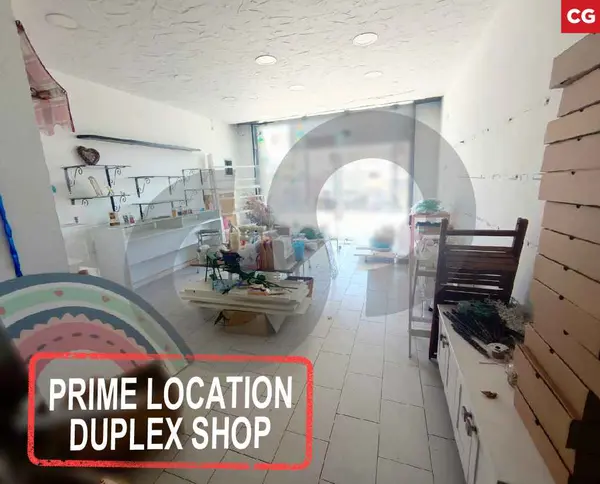 114 sqm duplex shop FOR SALE in Mansourieh