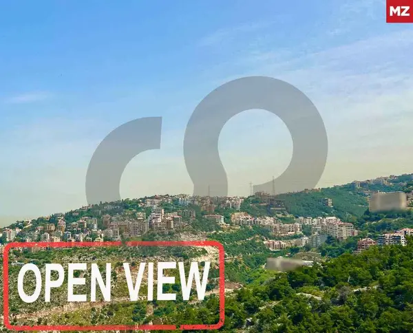 Open view apartment in Bsalim