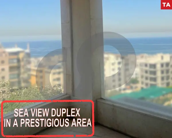 Duplex – Prime Location – Sea view – Zouk Mikael !