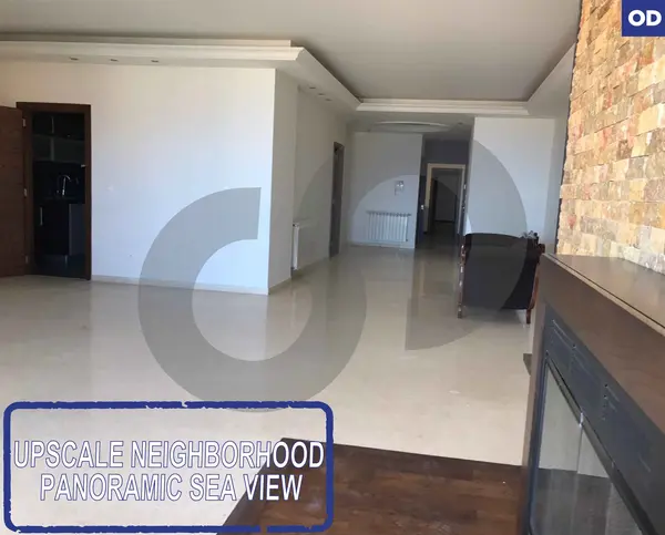 Panoramic sea view- calm and prestigious area IN MTAYLEB