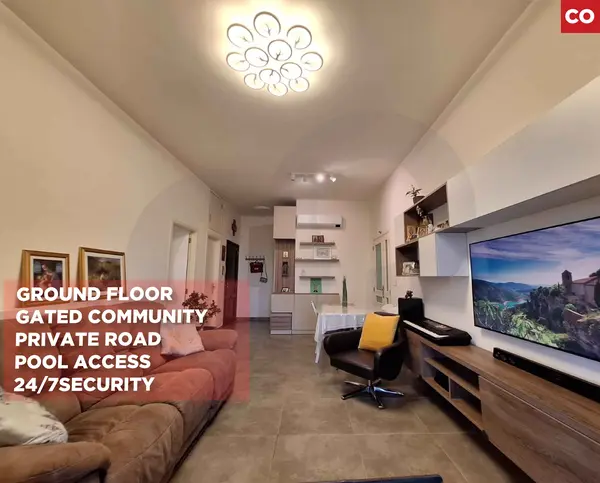 Ground floor/Gated community/Private road IN BOUAR !