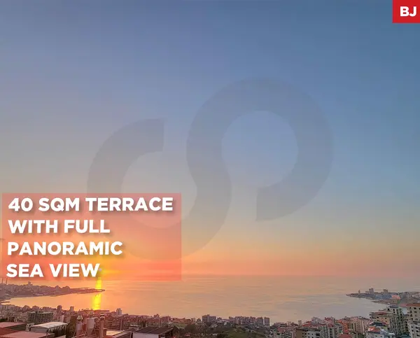 40 sqm terrace /sea view /Balconies /SAHEL ALMA !