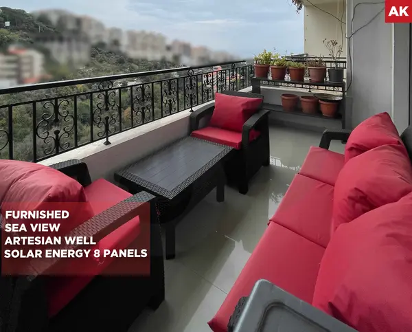 3 balconies/Sea view/Bchamoun/yahoudiye