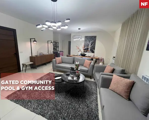 Elevator/heater/pool/gym/24/7 security/Ballouneh