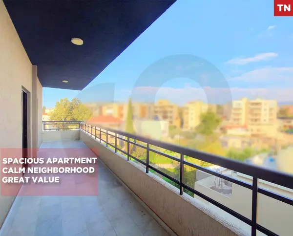 3 Large Balconies/Akbeh/Zgharta /calm area