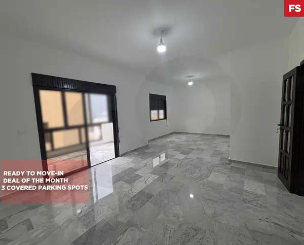 3 Balconies/3 Covered Parking spots/Zouk Mosbeh