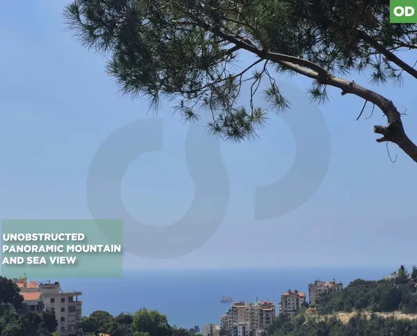LAND/Awkar, Metn/Amazing view / Zoning:30/90