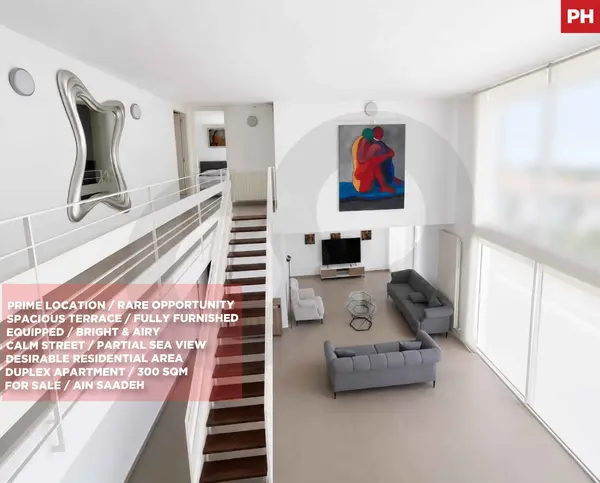 Prime and highly desirable location in Ain Saadeh,METN/Sea View