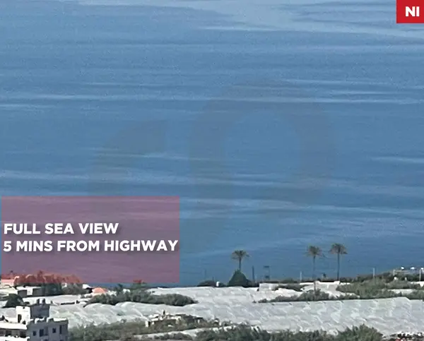Quiet street/Aamchit, Jbeil / FULL SEA VIEW
