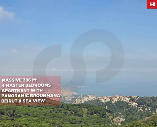 PRIME AREA OF BROUMMANA/METN / panoramic views
