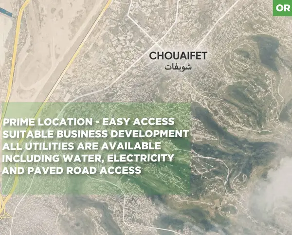 LAND /ALEY,CHOUEIFAT/30/120 zoning/prestigious residential development