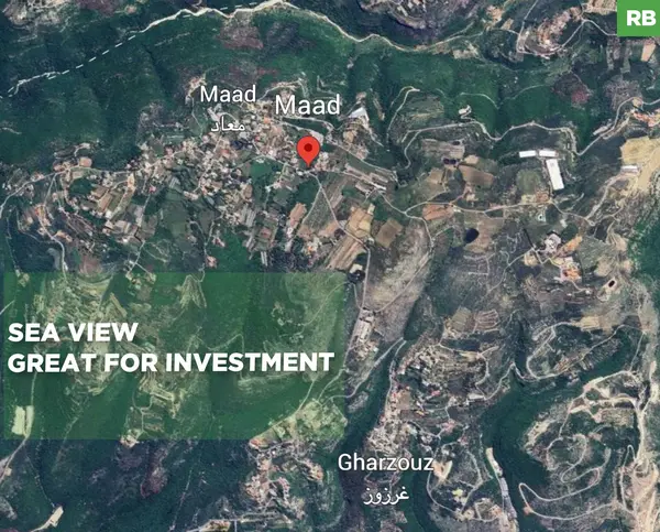 LAND/Maad, Jbeil / zoned 25/50/ mountain and sea views