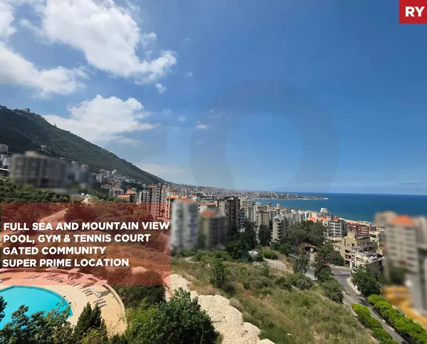 Full mountain and sea view/fully furnished/ Sahel alma,KESEROUA