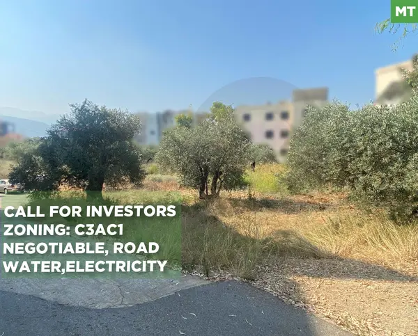 LAND/PRIME LOCATION/ideal for residential, commercial, or mixed-use/Zgharta-kferhata