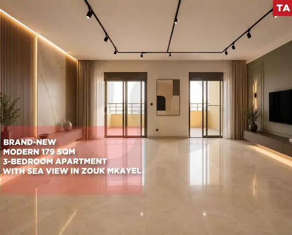 Beautiful sea view/prime residential area/ Zouk Mikael,KESEROUAN