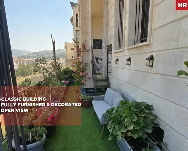 FULLY FURNISHED/decorated/Aley Town /Open View/HIGH END