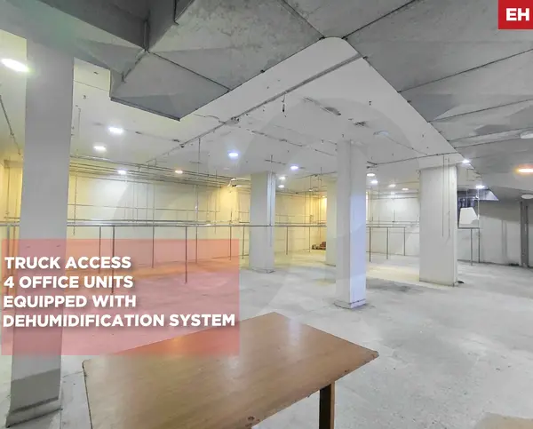 WAREHOUSE/Prime location with truck access/new rawda,METN