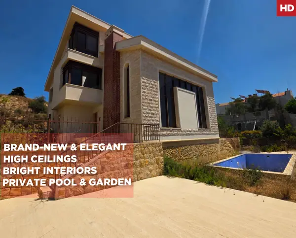 VILLA/ PRIVATE POOL AND GARDEN/Souk el Ghareb - Aley