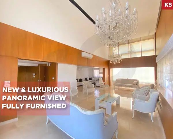 DUPLEX/FULLY FURNISHED/Prime-location/ PANORAMIC VIEW/Louaizeh,BAABDA