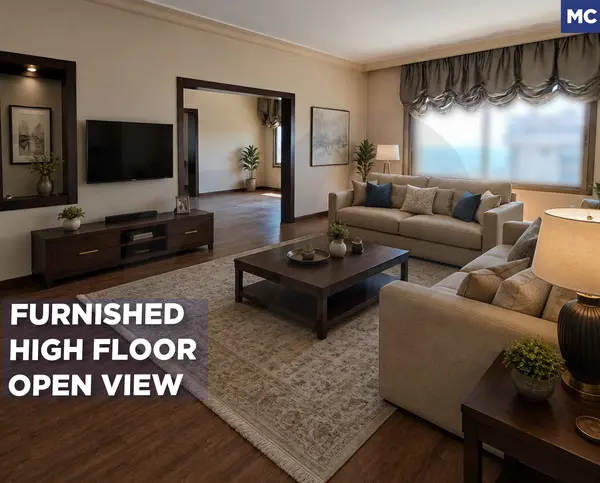RENTAL DEAL/FULLY FURNISHED/ Rawche – Australia Street, Beirut /open view