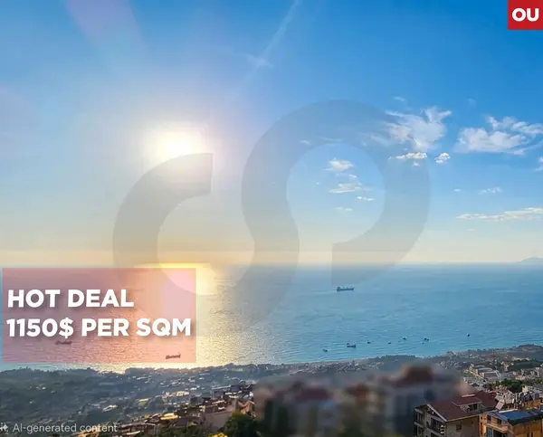 DUPLEX/MAIN STREET/Calm area/sea and mountain view/Mazraat Yachouh,METN
