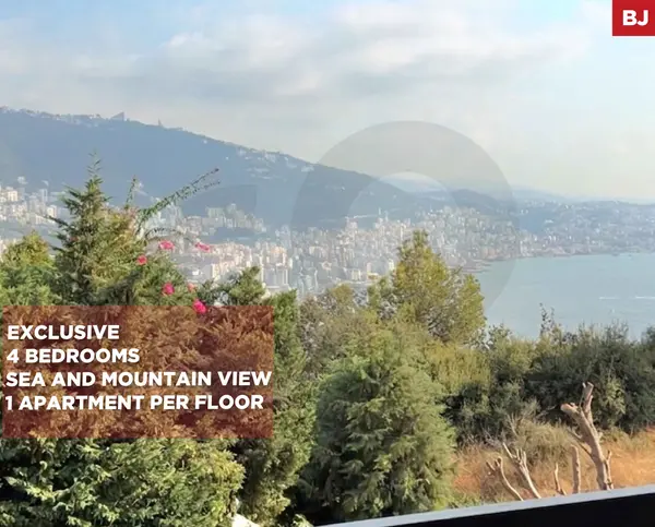 SEA VIEW/prime AND prestigious location in Adma,KESEROUAN