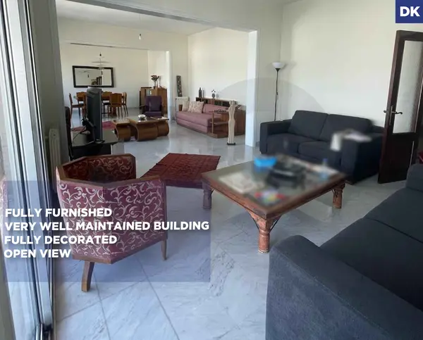 RENTAL DEAL/FULLY FURNISHED AND DECORATED/OPEN VIEW/Achrafieh,BEIRUT