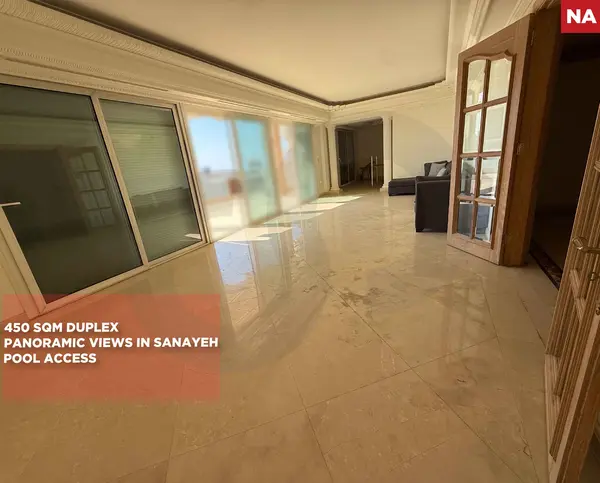 DUPLEX/minutes from the vibrant commercial centers/SANAYEH,BEIRUT