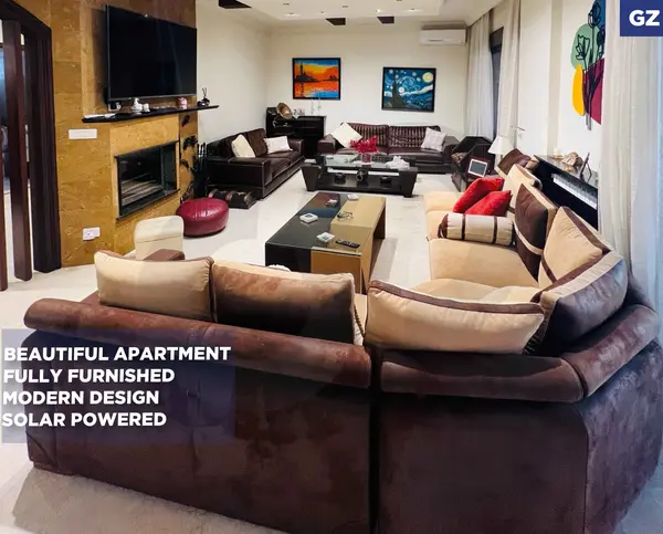 RENTAL DEAL/fully furnished/calm area with a beautiful view/KFARHBAB,KESEROUAN