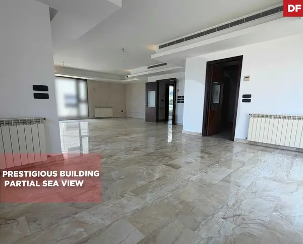 Well-maintained building/partial sea view/FULLY EQUIPPED/elle vue awkar,METN