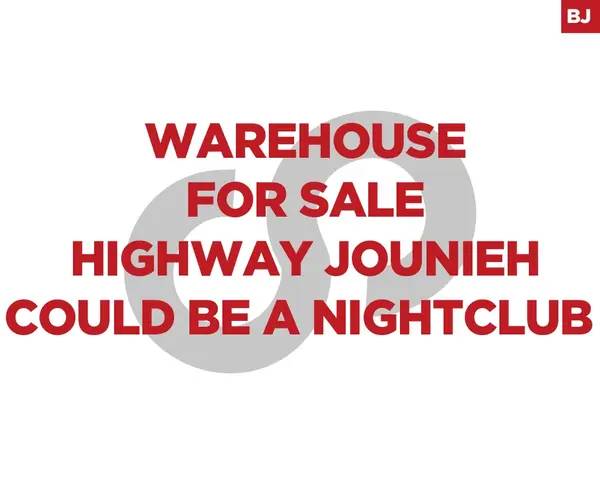 400sqm warehouse on Jounieh Highway