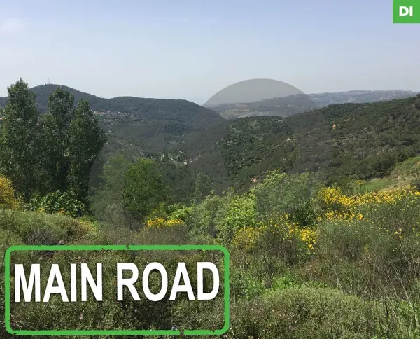 2184 SQM Land in Jezzine - Homsiyeh