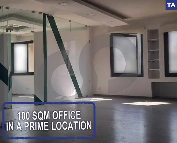 100 sqm Office – Prime Location in Jal el Dib