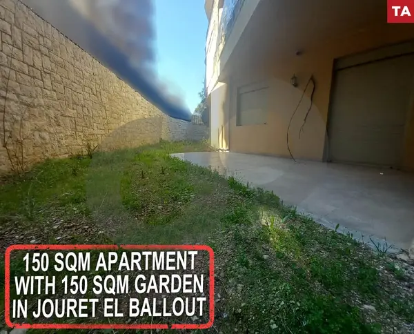 150 sqm Apartment-Jouret El Ballout-150 sqm Garden