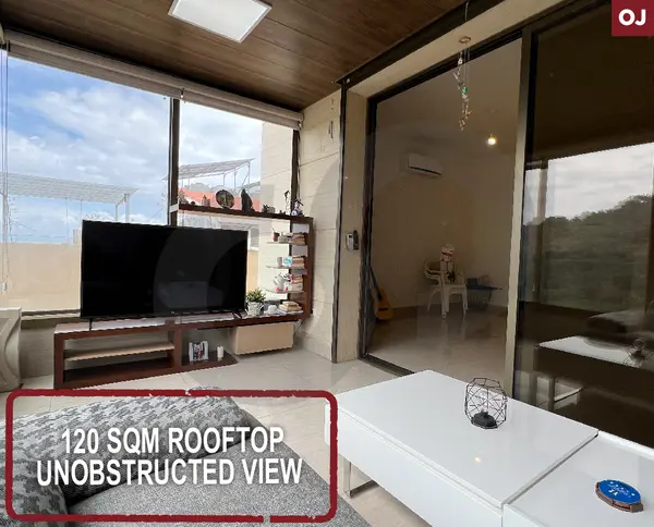 Modern 2-Bedroom -Private Rooftop in Quiet Fanar Street