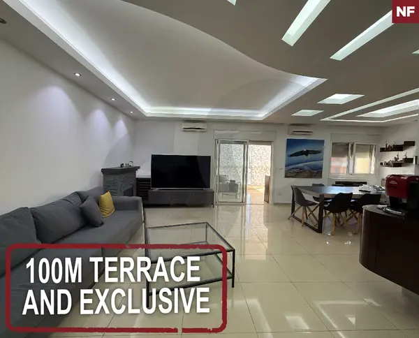 100m terrace and exclusive - stunning - sehaileh
