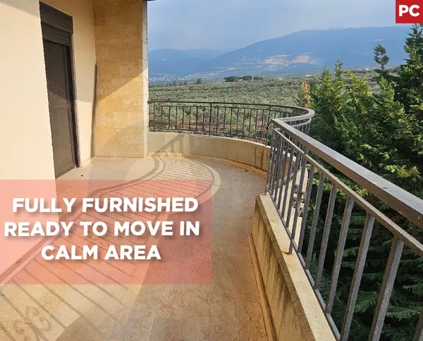 furnished, quiet location in Zgharta, Kferzayna