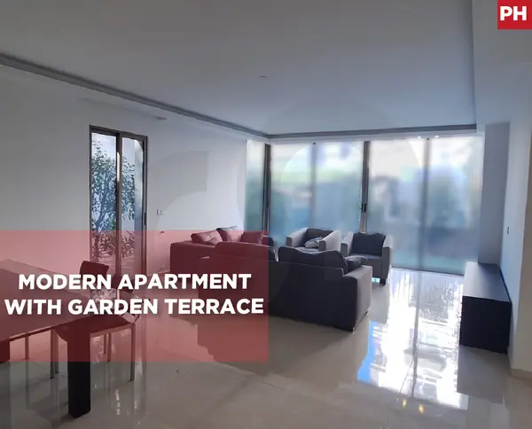 A Warm Modern 265 sqm Residence with a Soulful Garden Terrace in Ain Saade