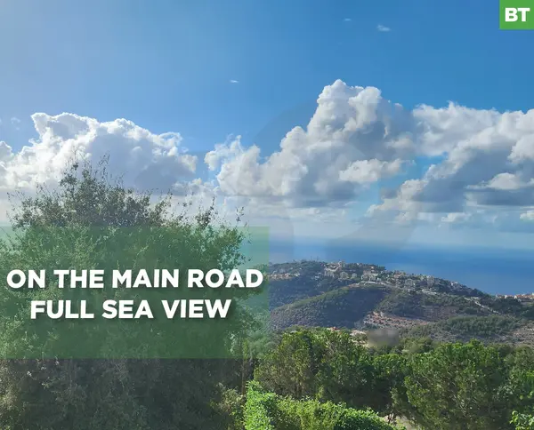 On The Main road, full sea view, keserwan, kfour