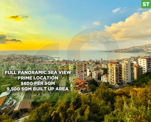 Full panoramic sea view, prime location, keserwan, ghadir