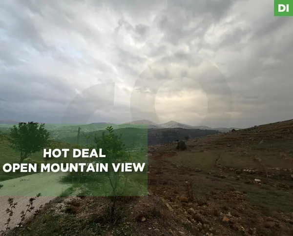 3883 SQM Prime Land in Jezzine