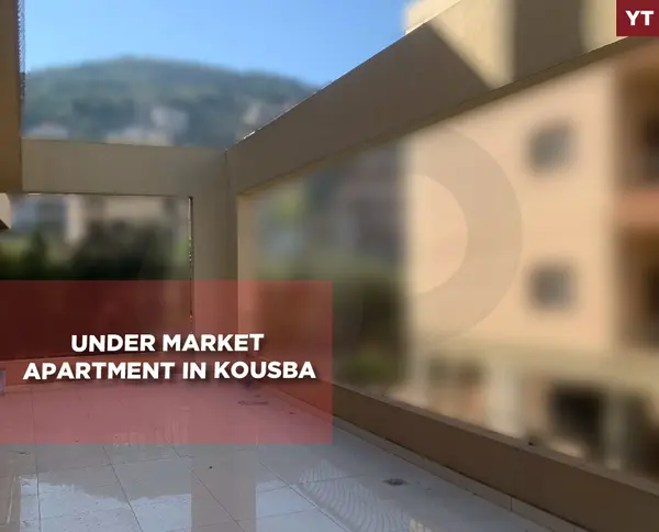 Great deal for an apartment in kousba in a calm zone