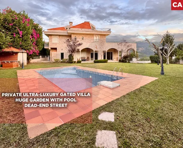 Private Ultra-Luxury Gated Villa, Keserwan - Fatqa