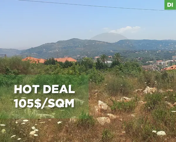 5002 SQM Land for Sale in Dibbiyeh - Tallit El Radar