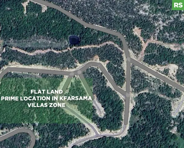 Great deal, Flat land, Prime location in Mechmech, Kfarsama